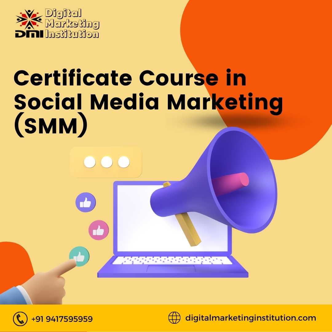 Certificate Course in Social Media Marketing (SMM)
