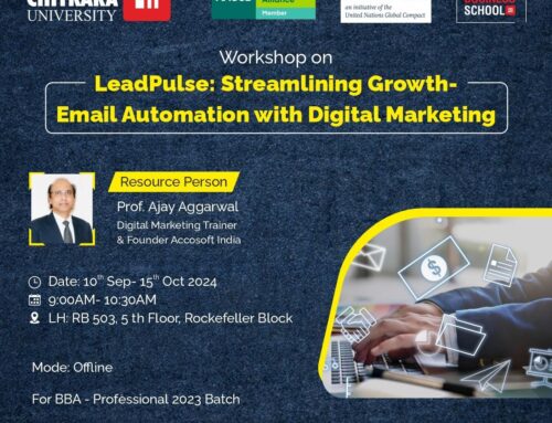 workshop on LeadPulse: Streamlining Growth-Email Automation with Digital Marketing
