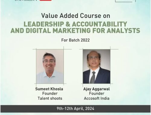 Value Added Course on Leadership & Accountability and Digital Marketing for Analysts (Batch-1)